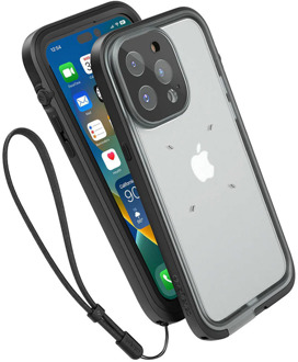 Catalyst Total Protection Waterproof Case iPhone 14 Pro Max zwart