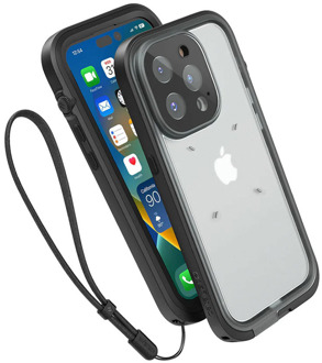 Catalyst Total Protection Waterproof Case iPhone 14 Pro zwart
