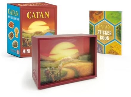 Catan Mini Shadow Box: With Light And Sound - Rp Minis - Running Press