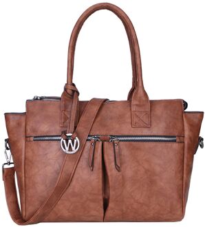 Catarina One 2031 Schoudertas Cognac Bruin