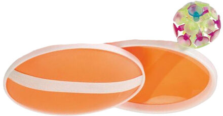 Catch&play buitenspeelset Oranje - One size