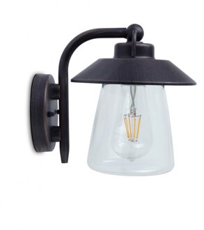 Cate - LED Wandlamp voor Buiten - Zwart