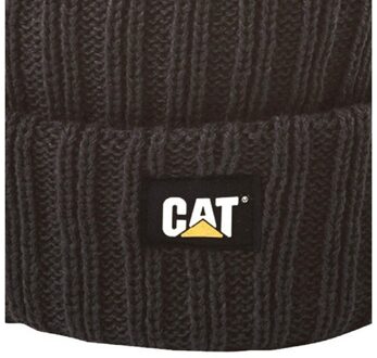 Caterpillar C443 Rib Watch Muts (Zwart) - One Size