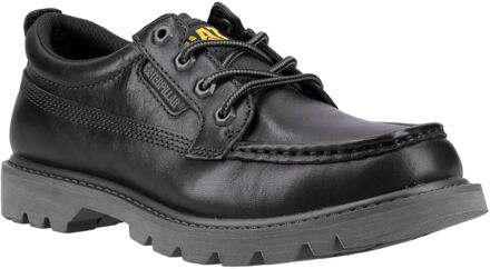 Caterpillar CAT Lifestyle Colorado Moc Toe Lage Leren Heren Zwarte Veterschoenen - EU 40.5 / UK 7