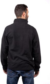 Caterpillar Cat Microfleece Kwart Rits Polyester Heren Zwarte Sweatshirt - 2XL