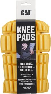 Caterpillar CW91 Veiligheid Kniebeschermers Geel