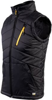 Caterpillar Essentials Body Warmer Heren Zwarte Gilets