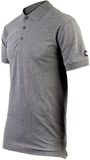 Caterpillar Essentials Katoenen Grijze Polo Shirt voor Mannen - maat Donkergrijs