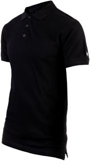 Caterpillar Essentials Katoenen Zwarte Poloshirt voor Mannen - maat