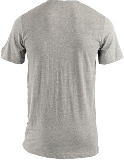 Caterpillar Essentials Korte Mouwen Katoenen Grijze T-shirt voor Mannen Grijs