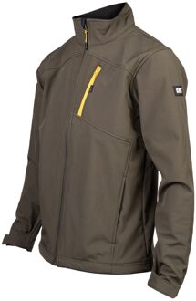 Caterpillar Essentials Shell Heren Mosgroene Softshell Jas