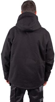 Caterpillar Gewatteerde Sherpa Voering Heren Zwarte Fleecejas - XL