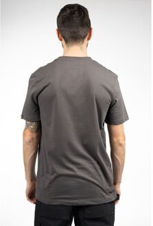 Caterpillar Graphic Katoenen Heren Grijs - maat 2XL