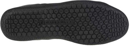 Caterpillar Heren hex base volnerf leren werklaarzen Zwart - 39