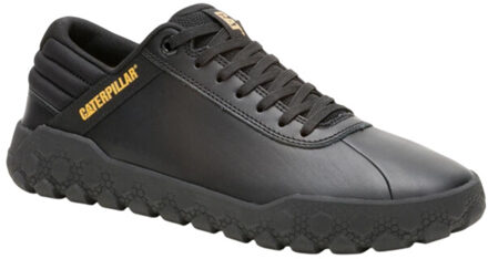 Caterpillar Heren hex+ leren trainers Zwart - 44