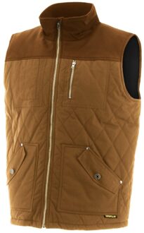 Caterpillar Heren Mouwloze Vest zonder wax (Brons) - S