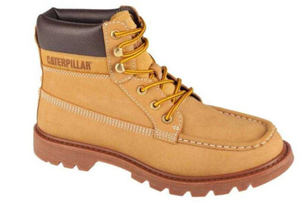 Caterpillar Heren nubuck moc toe enkellaarsjes Beige - 43
