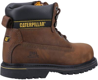 Caterpillar Holton Leren Bruine Veiligheidslaarzen - EU 40.5 / UK 7