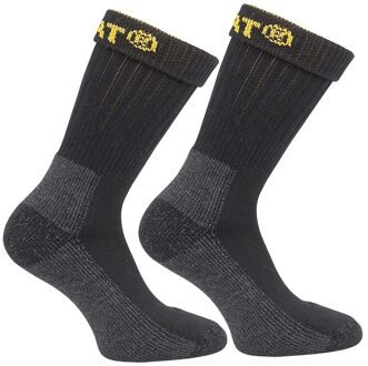 Caterpillar Industriële werksok 2 Pk/herensokken (Zwart)