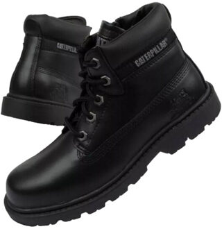 Caterpillar Kinder/kinder colorado plus leren enkellaarsjes Zwart - 39,5