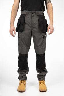 Caterpillar Nexus Holster Stretch Pocket Katoenen Heren Grijze Outdoor Broek Grijs - 38 (Taille)