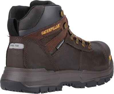 Caterpillar Pneumatische 2.0 Leren Bruine Veiligheidslaarzen