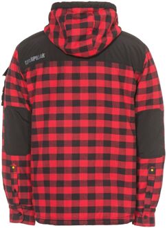 Caterpillar Sequoia Heren Rode Fleece Jas - maat M Rood
