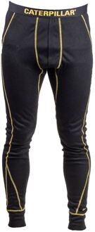 Caterpillar Thermo Polyester Heren Zwarte Basislaag Broek - 2XL