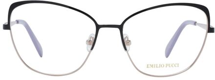 Cateye Metalen Zonnebril Monturen Zwart