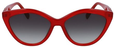 Cateye Zonnebril Lo623sa Rood