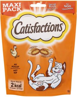 Catisfactions Catisfaction kattensnoepjes - kip - adult - 4 stuks x 180 gram
