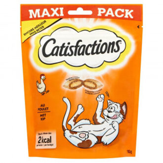 Catisfactions Catisfaction kattensnoepjes - kip - adult - 4 stuks x 180 gram