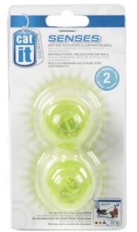 CATIT CA Design Senses - Verlichte Bal - Kattenspeelgoed - 2ST