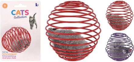 Cats Collection Kattenspeelgoed bal dia 6cm verschillende