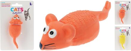 Cats Collection Kattenspeelgoed muis latex 2as verschillende
