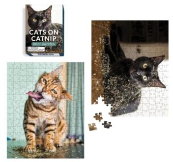 Cats On Catnip Mini Puzzles - Rp Minis - Andrew Marttila