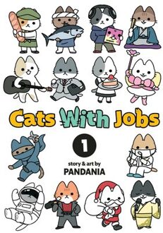 Cats With Jobs Vol. 1 - Cats With Jobs - PANDANIA