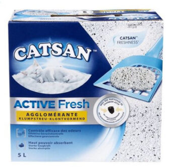 Catsan Active Fresh kattenbakvulling 4 x 5 liter