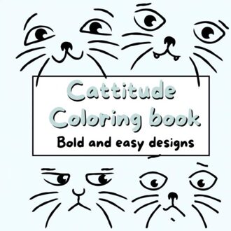 Cattitude Coloring Book - Sisi Belle
