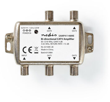 CATV-Versterker - SAMP41148ME Zilverkleurig