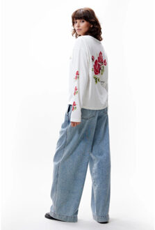 Catwalk Junkie 2503020403 graphic long sleeve Wit - 38