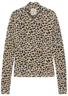 Catwalk Junkie 2601020401 cheetah long sleeve Taupe - 36