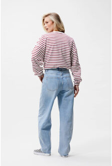 Catwalk Junkie 2601020606 striped sweater Rood - 38