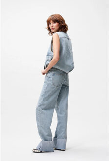 Catwalk Junkie 2601022404 denim bodywarmer Blauw - 42