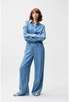 Catwalk Junkie 2601023209 denim jogger - maat 40 Blauw