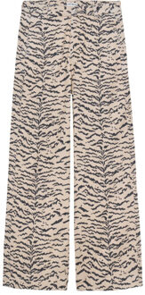 Catwalk Junkie 2601023210 wide leg tiger jeans - maat 27 Beige