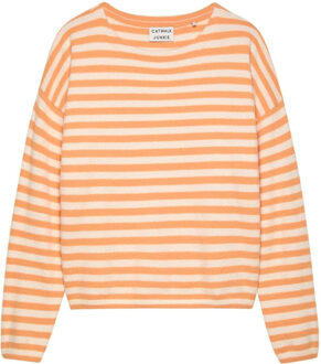 Catwalk Junkie Knit Soft Stripe Oranje