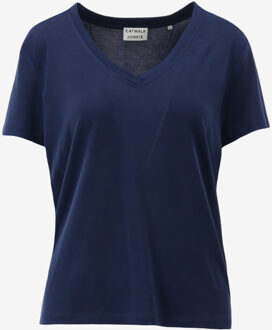 Catwalk Junkie T-shirt donker blauw - 36;38;40