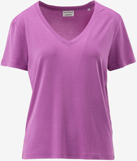 Catwalk Junkie T-shirt paars - 34;36;40