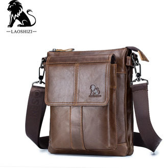Causal Men's Genuine Leather Shouder bag Business Bags High Quality Messenger Bag For Man Fashion Crossbody bags male